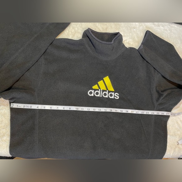 Vintage 90’s adidas Ground Zero size large black - Picture 4 of 6